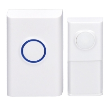 SOLIGHT zvonek bezdrátový do zásuvky 120m bílý