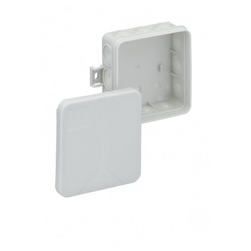 SPELSBERG krabice na omítku i 12-L 85x85x37mm IP54 ;šedá