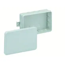 SPELSBERG krabice na omítku i 16-L, 130x85x37mm, šedá bez svorek /33391601/