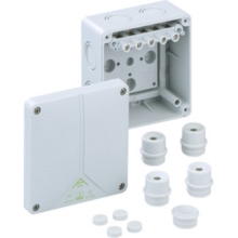 SPELSBERG krabice na omítku IP65 Kód:80640701 ABOX 060 110x110x67mm + svorky