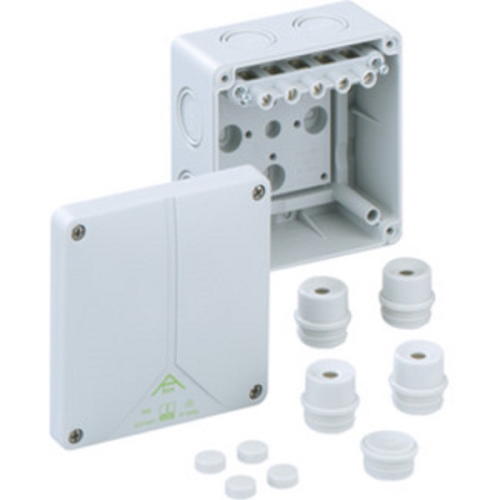SPELSBERG krabice na omítku IP65 Kód:80640701 ABOX 060 110x110x67mm + svorky