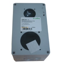 SPELSBERG zásuvková rozvodnice STG 011-L 0mod. IP44 plná dvířka šedá 2 otvory