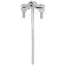 TREMIS držák ochranného úhelniku do dreva DUDa-22 220mm zinek