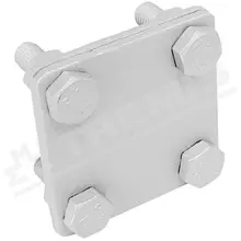 TREMIS hromosvodová svorka pro zemnící pásku (páska-páska) SR 2b zinek