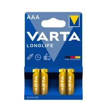 VARTA baterie alkalicka LONGLIFE 4103 AAA/LR03 ;BL4