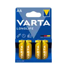 VARTA baterie alkalická LONGLIFE 4106 AA/LR6 ;BL4
