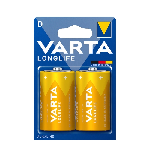 VARTA baterie alkalická LONGLIFE 4120 D/LR20 ;BL2