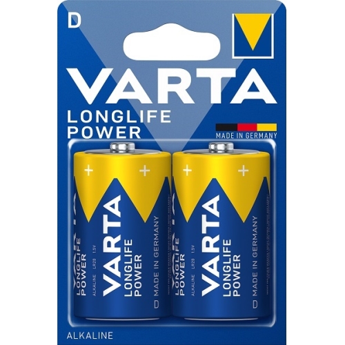 VARTA baterie alkalická LONGLIFE.POWER 4920 D/LR20 ;BL2