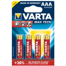 VARTA baterie alkalická MAX.POWER 4703 AAA/LR03 ;BL4
