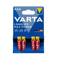 VARTA baterie alkalická MAX.POWER 4703 AAA/LR03 ;BL4