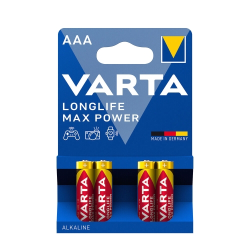 VARTA baterie alkalická MAX.POWER 4703 AAA/LR03 ;BL4