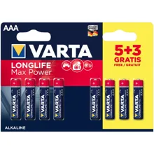 VARTA baterie alkalická MAX.POWER 4703 AAA/LR03 ;BL5+3