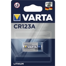 VARTA baterie lithiová foto LITHIUM CR123/A123/CR17345; BL1