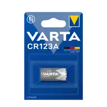 VARTA baterie lithiová foto LITHIUM CR123/A123/CR17345; BL1