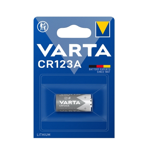 VARTA baterie lithiová foto LITHIUM CR123/A123/CR17345; BL1