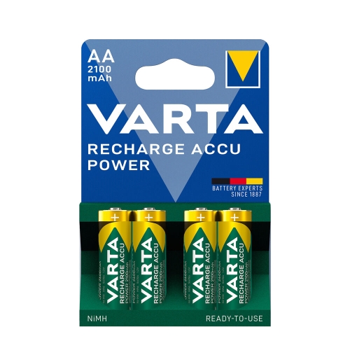 VARTA baterie nabíjecí NiMH 2100mAh AA/HR6/56706 ;BL4