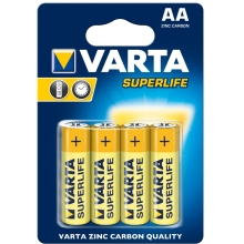 #VARTA baterie zinko-uhlik. SUPER.HEAVY.DUTY 2006 AA/R6 ;BL4