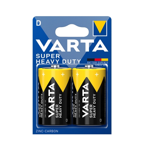 VARTA baterie zinko-uhlik. SUPER.HEAVY.DUTY 2020 D/R20 ;BL2