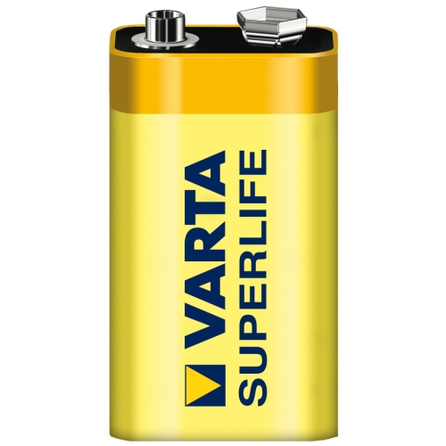 VARTA baterie zinko-uhlik. SUPER.HEAVY.DUTY 2022 9V/6F22 ;BL1