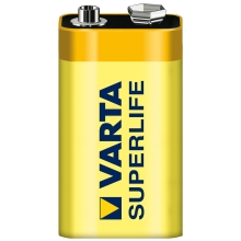 VARTA baterie zinko-uhlik. SUPERLIFE 2022 9V/6F22 ; BL1 /Bal10ks/