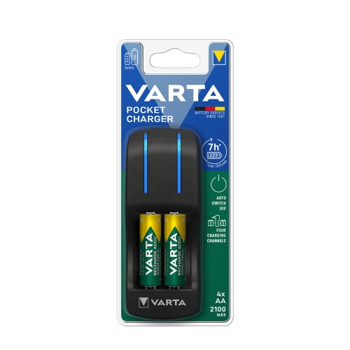 VARTA nabíj.baterií PocketCharger 57642101451 ;+4xAA