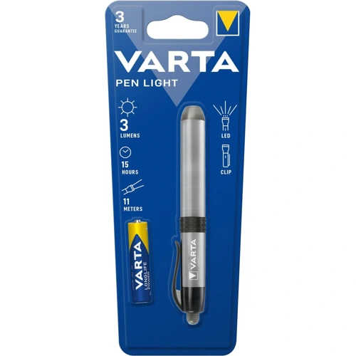 VARTA svítilna ruční mini PEN LIGHT 1xAAA 3lm/11m