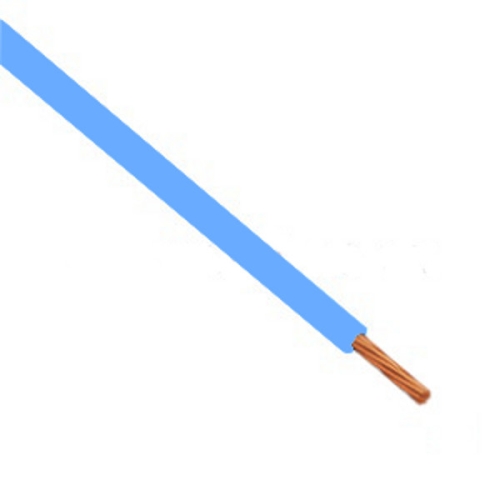 vodič ohebný CYA 4mm ;světle.modrá