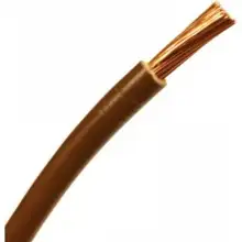 vodič pevný CY 4mm ;hnědá