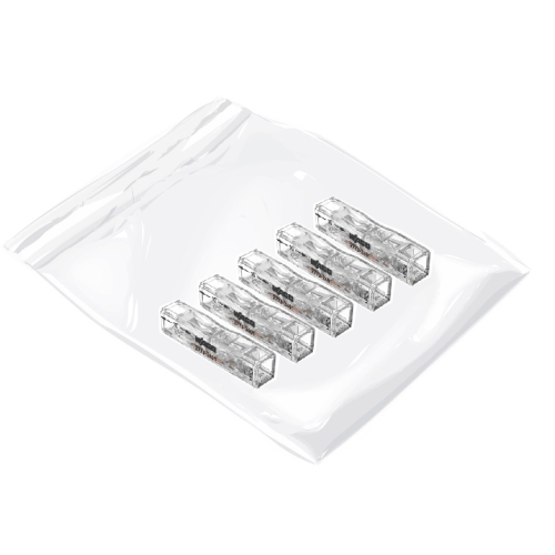 WAGO svorka instalační průchozí 0.75-4 mm2 transp. Kód:2273-2401 bal.5ks