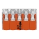 WAGO svorka s páčkou 10x0.14-4 mm2 transp/oranž Kód:221-420