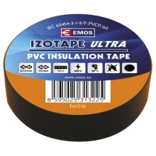 EMOS páska.izol.PVC 0.13mmx15mm/10m 15/10 černá Kód:F61512